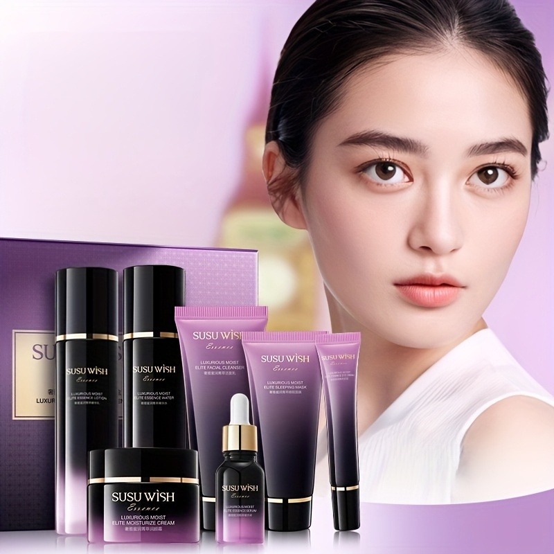 Lüks ve Zarif Dokuz Parçalı Ne - Luxury Skincare Packaging incelemesi ve fiyatı