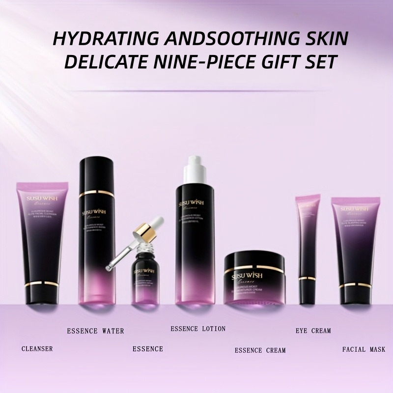 Lüks ve Zarif Dokuz Parçalı Ne - Luxury Skincare Packaging incelemesi ve fiyatı