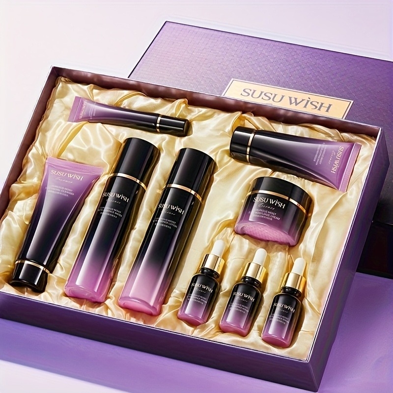 Lüks ve Zarif Dokuz Parçalı Ne - Luxury Skincare Packaging incelemesi ve fiyatı